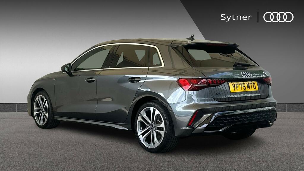 Audi A3 1.5 Tfsi 150 S Line S Tronic Tech Pack YF75MTO Grey #3