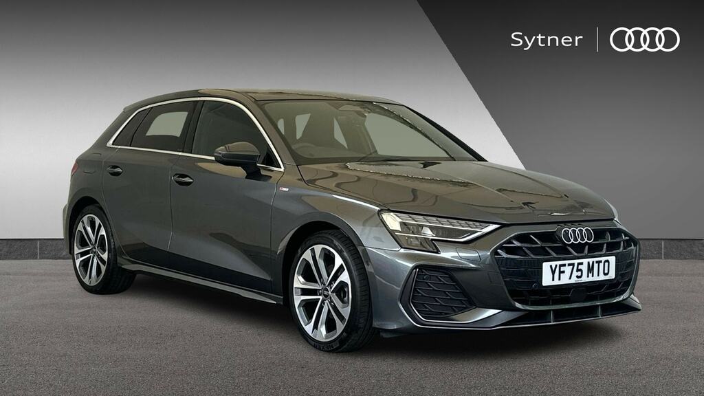 Audi A3 1.5 Tfsi 150 S Line S Tronic Tech Pack Grey