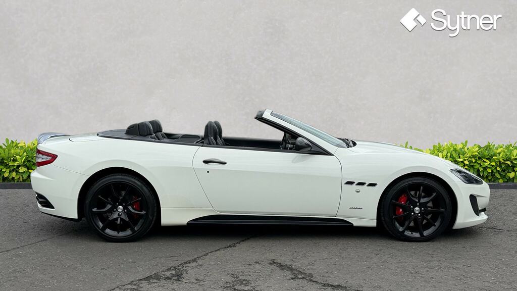 Maserati GranCabrio V8 Sport White #6