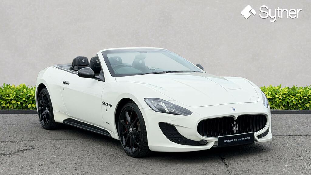 Maserati GranCabrio V8 Sport White