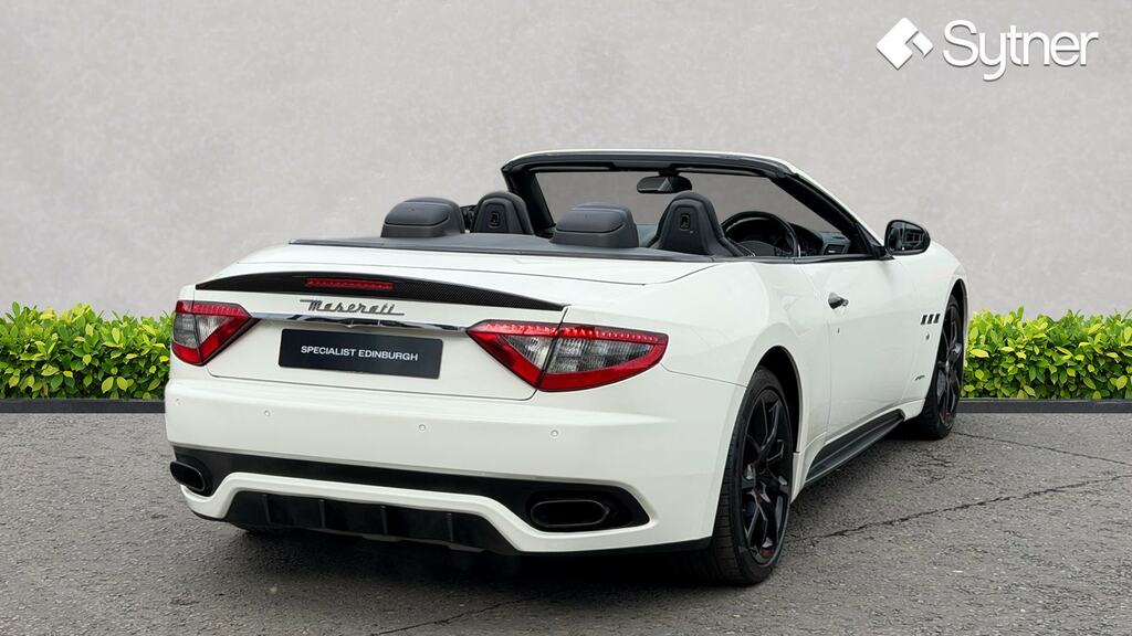 Maserati GranCabrio V8 Sport White #5