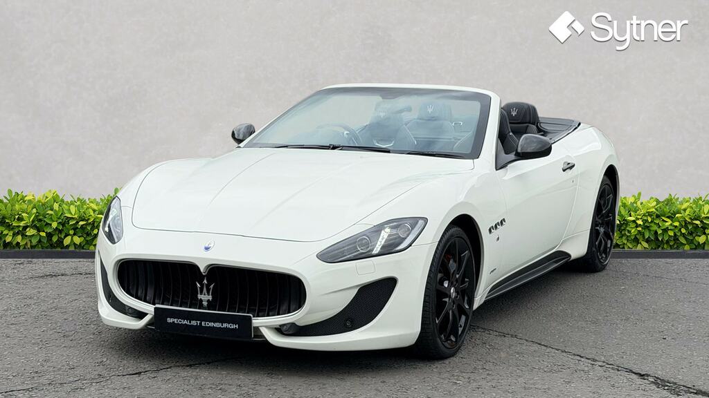 Maserati GranCabrio V8 Sport White #4