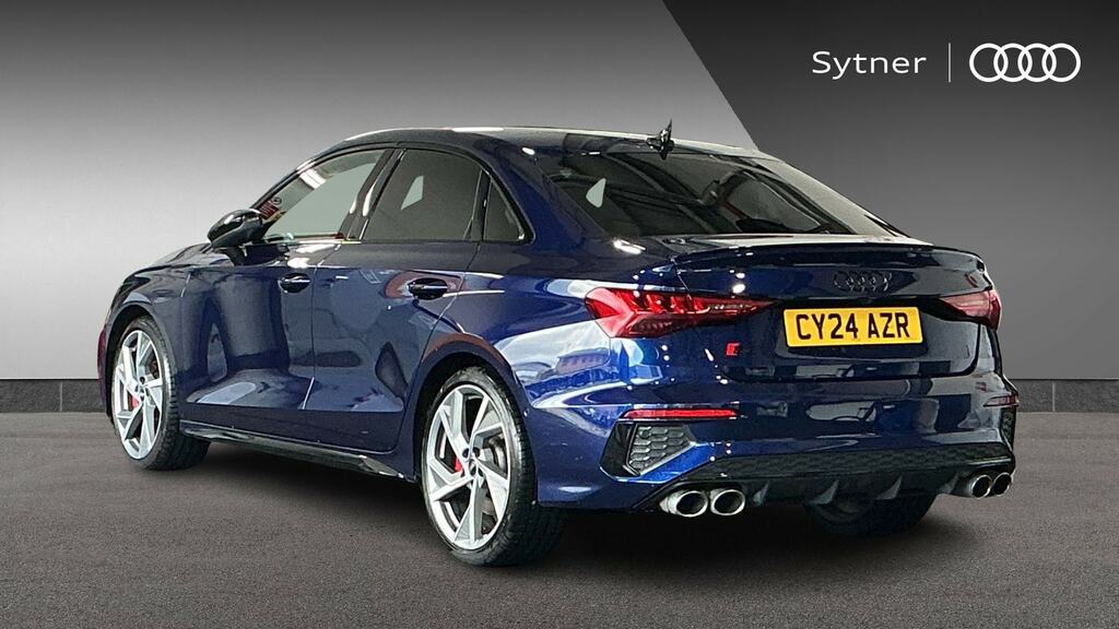 Audi A3 S3 Tfsi Black Edition Quattro S Tronic CY24AZR Blue #3