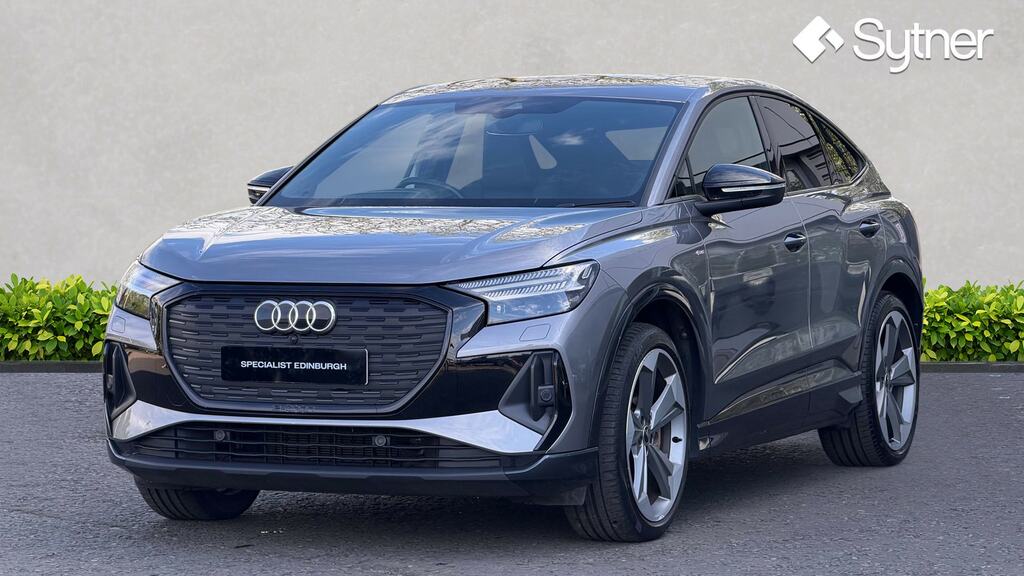 Audi Q4 E Tron 150Kw 40 82.77Kwh Vorsprung SJ73KNP Grey #4