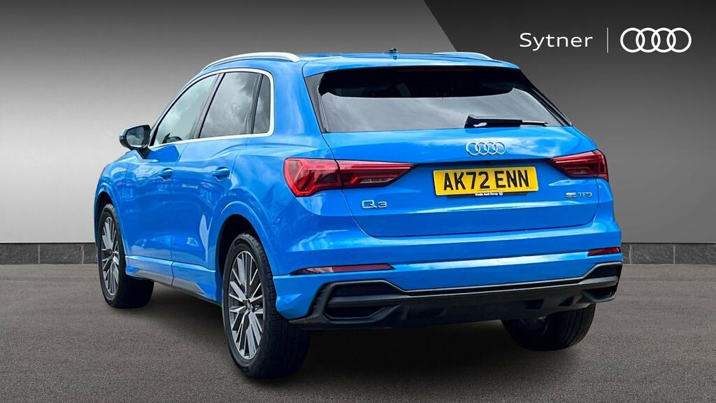 Audi Q3 35 Tfsi S Line S Tronic Comfortsound Pack AK72ENN Blue #3