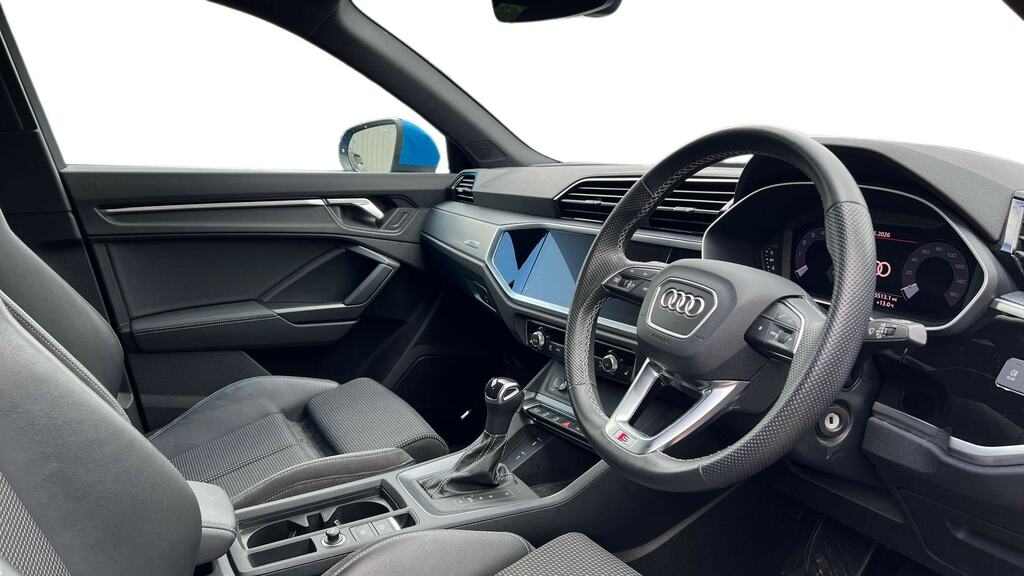Audi Q3 35 Tfsi S Line S Tronic Comfortsound Pack AK72ENN Blue #6