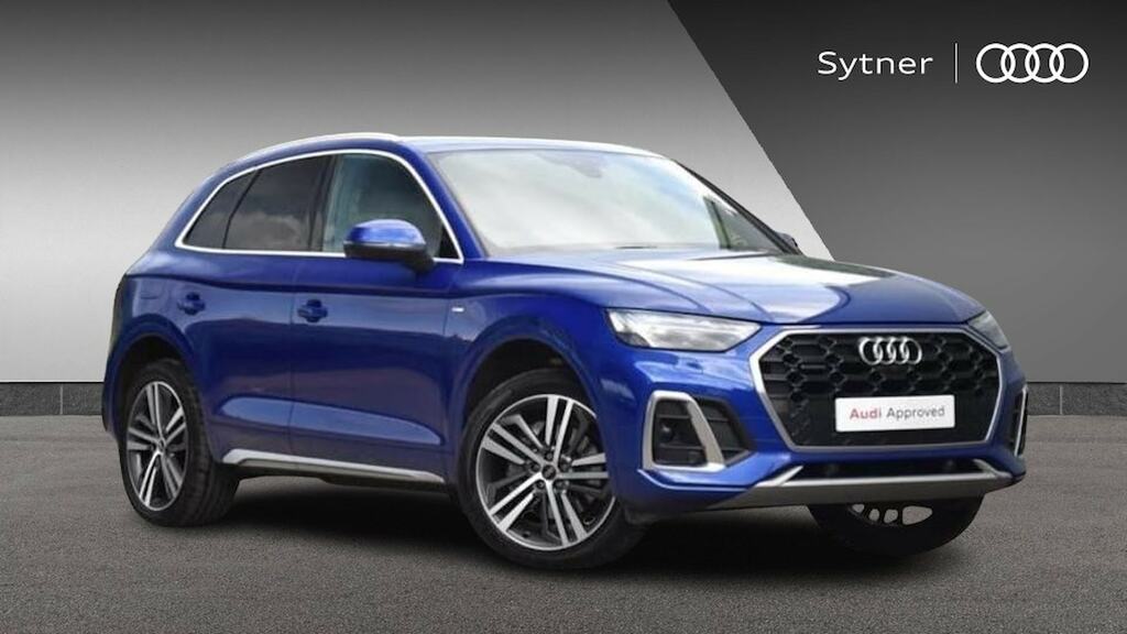 Audi Q5 40 Tdi Quattro S Line S Tronic Cs Blue