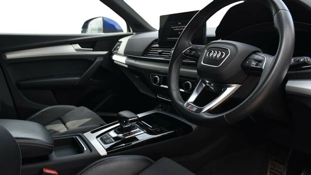 Audi Q5 40 Tdi Quattro S Line S Tronic Cs YH21OVZ Blue #6