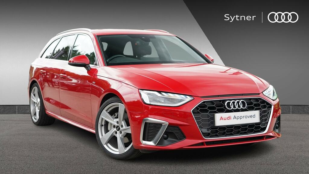 Audi A4 Avant 40 Tfsi 204 S Line S Tronic Tech Pack Red