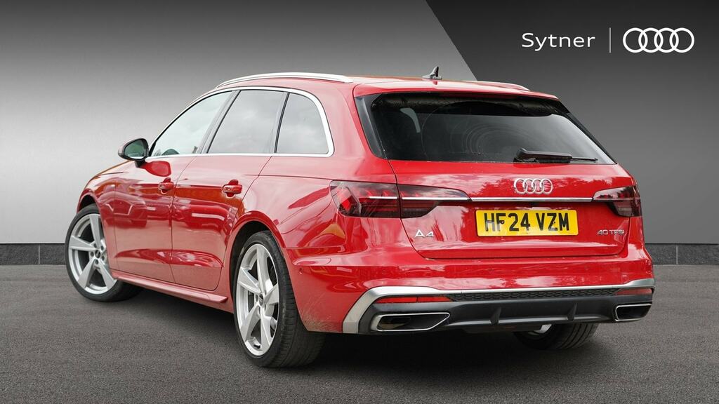 Audi A4 Avant 40 Tfsi 204 S Line S Tronic Tech Pack HF24VZM Red #3