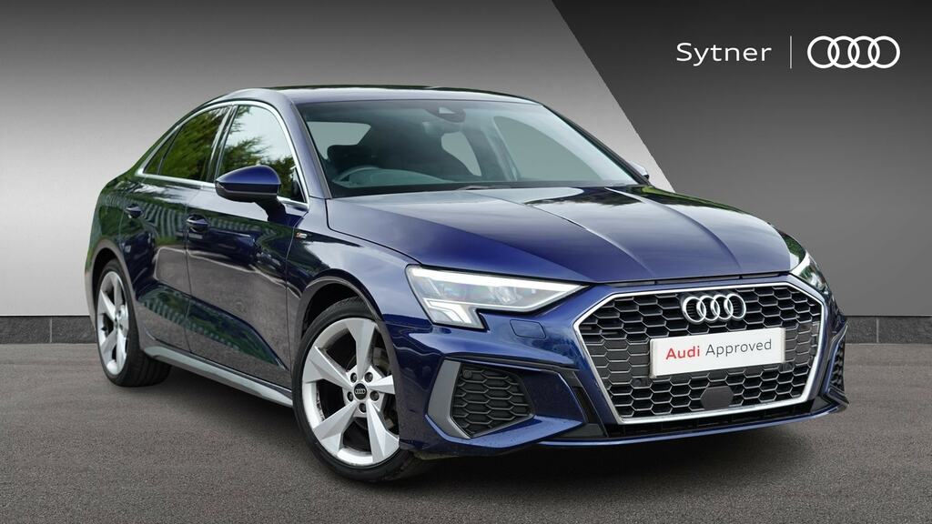 Audi A3 35 Tfsi S Line YK22ZTF Blue