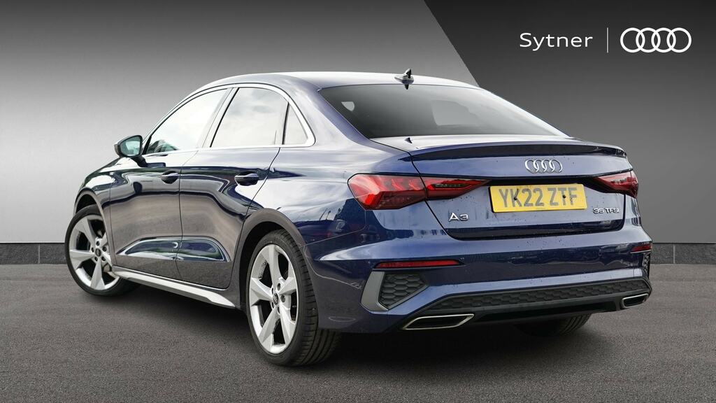 Audi A3 35 Tfsi S Line YK22ZTF Blue #3