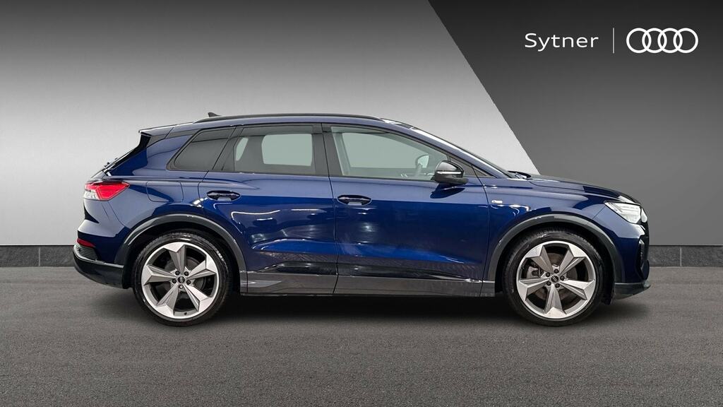 Audi Q4 E Tron 210Kw 45 Qtro 82Kwh Black Ed Tech Pack FH74BVP Blue #4