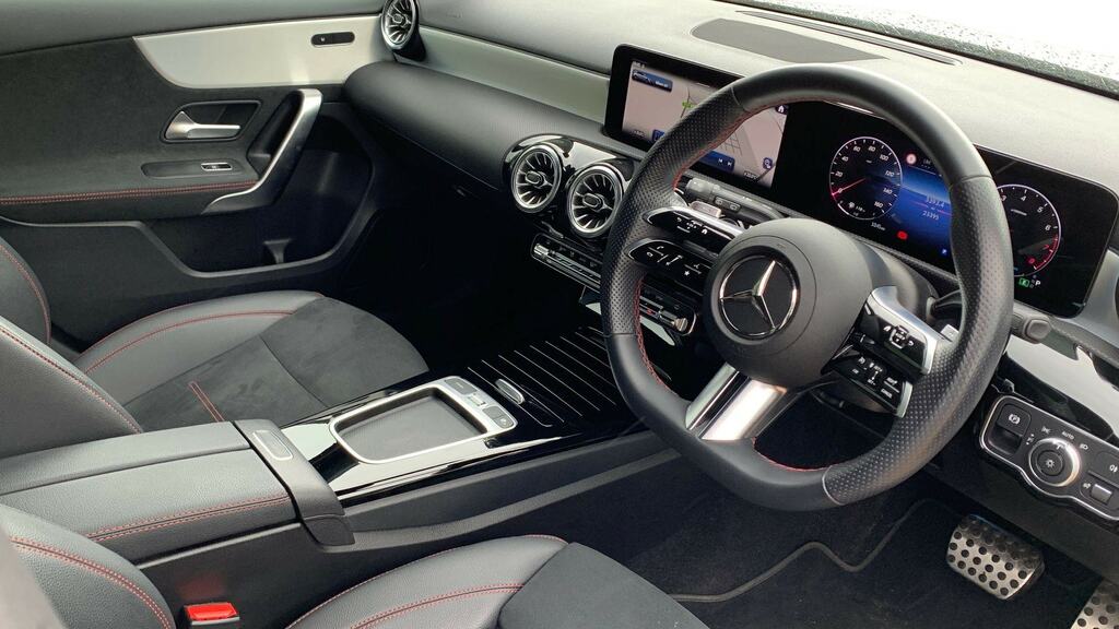 Mercedes-Benz A Class A180 Amg Line Premium KS23FJA White #3