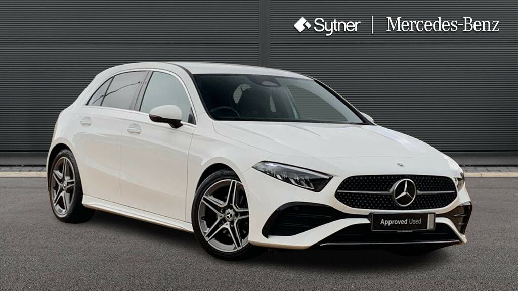 Mercedes-Benz A Class A180 Amg Line Premium White