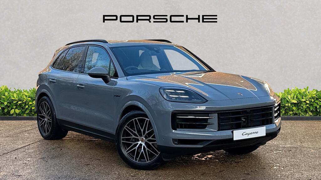 Porsche Cayenne E-hybrid Tiptronic S Grey