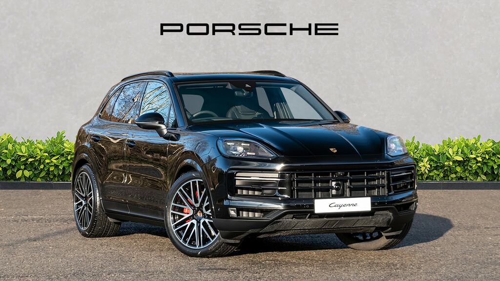 Porsche Cayenne S E-hybrid Tiptronic S Black