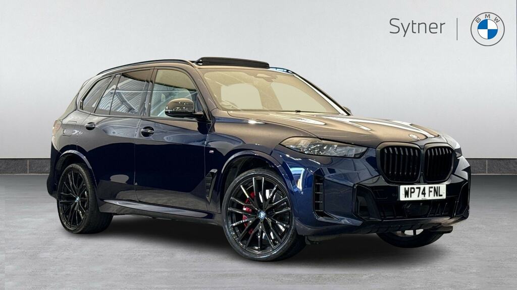 BMW X5 Xdrive50e M Sport Techpro Pack Blue