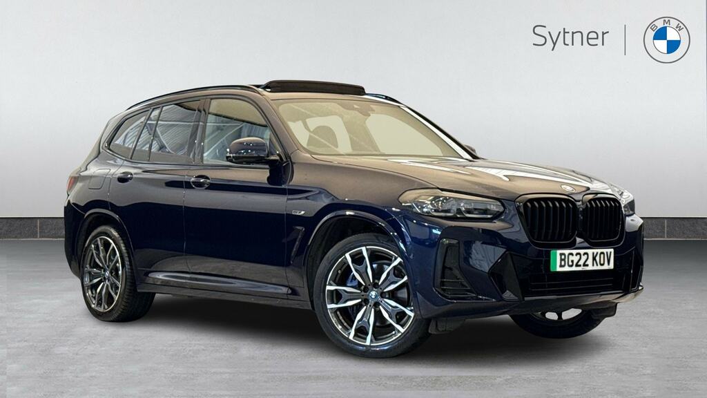 BMW X3 Xdrive 30E M Sport Techpro Pack Blue