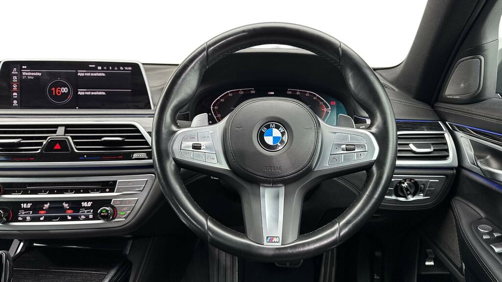 BMW 7 Series 730D Mht M Sport RX72VNT Grey #5