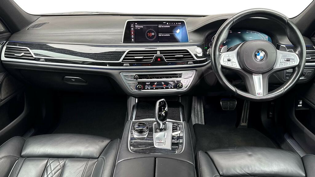 BMW 7 Series 730D Mht M Sport RX72VNT Grey #4
