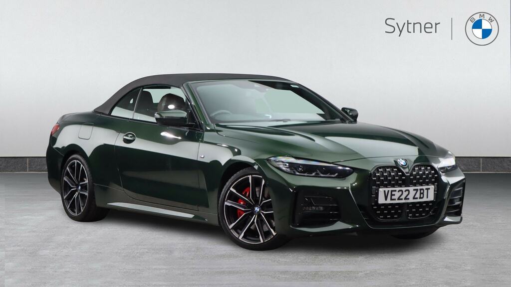 BMW 4 Series 420I M Sport Step Pro Pack VE22ZBT Green #2
