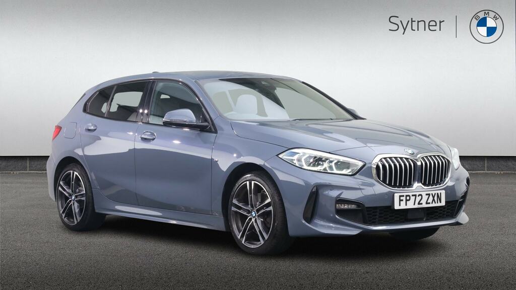 BMW 1 Series 118D M Sport Step Live Cockpit Pro Blue