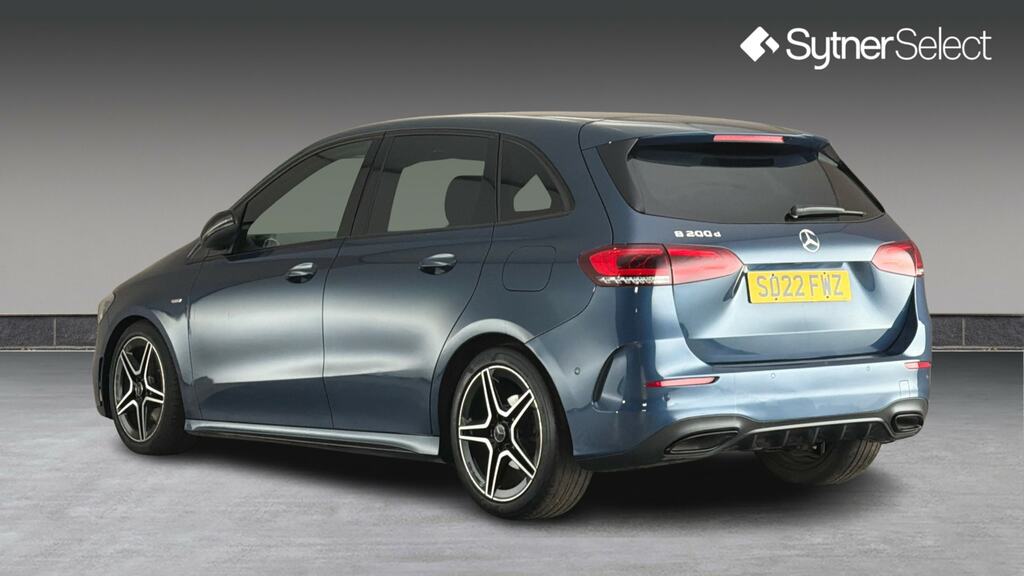 Mercedes-Benz B Class B200d Amg Line Executive Edition SD22FWZ Blue #2
