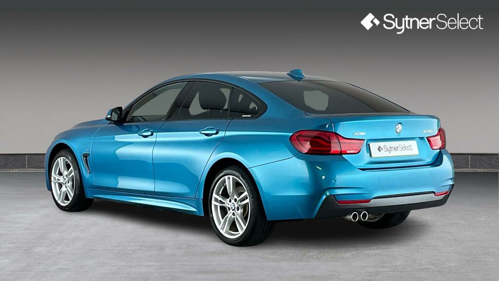 BMW 4 Series Gran Coupe 430D Xdrive M Sport Professional Media Blue #2