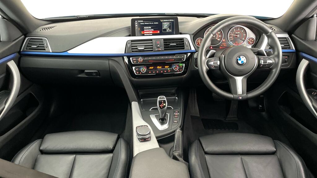 BMW 4 Series Gran Coupe 430D Xdrive M Sport Professional Media Blue #6