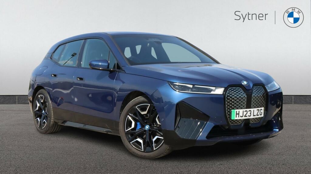 BMW iX 240Kw Xdrive40 M Sport 76.6Kwh Blue