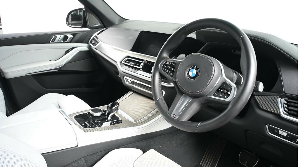 BMW X5 Xdrive M50i Blue #6