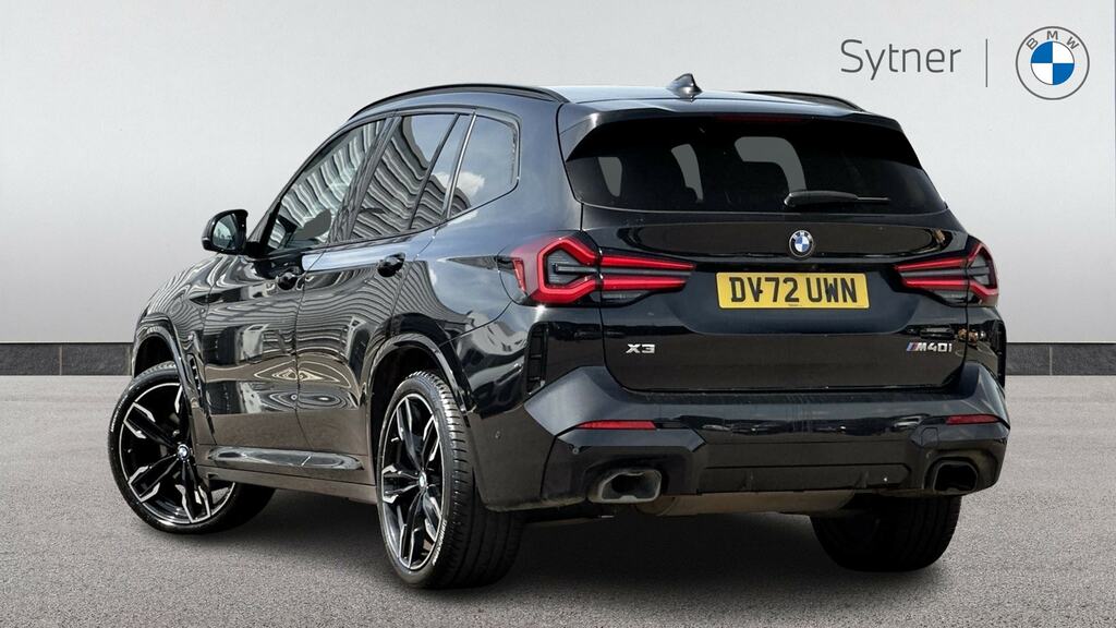 BMW X3 Xdrive M40i Mht DV72UWN Black #2