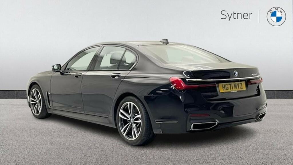 BMW 7 Series 730D Mht M Sport HG71MYZ Black #2