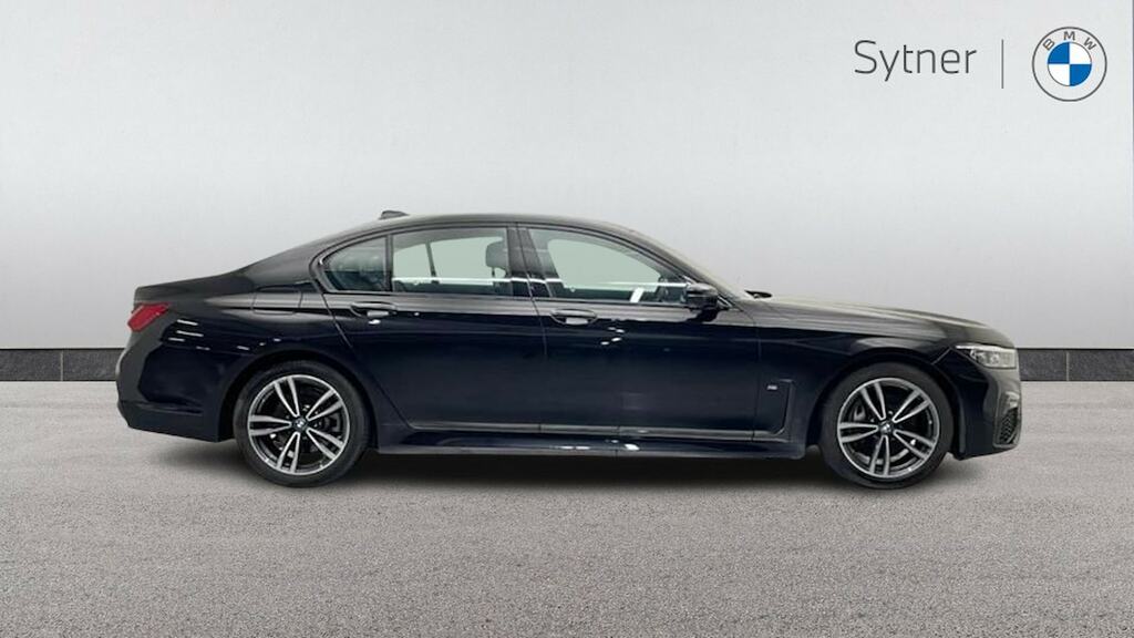 BMW 7 Series 730D Mht M Sport HG71MYZ Black #3