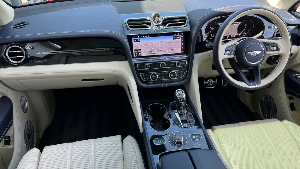 Bentley Bentayga 4.0 V8 Azure Blackline First Ed Ewb Blue #2