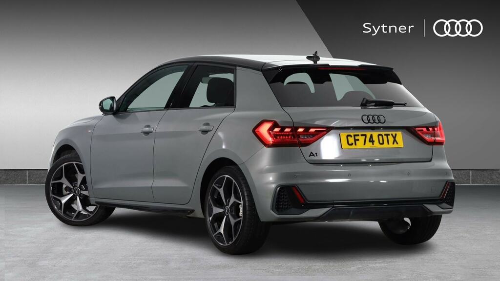Audi A1 30 Tfsi Black Edition S Tronic Tech Pack CF74OTX Grey #3