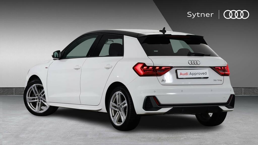 Audi A1 35 Tfsi S Line KR19POF White #3