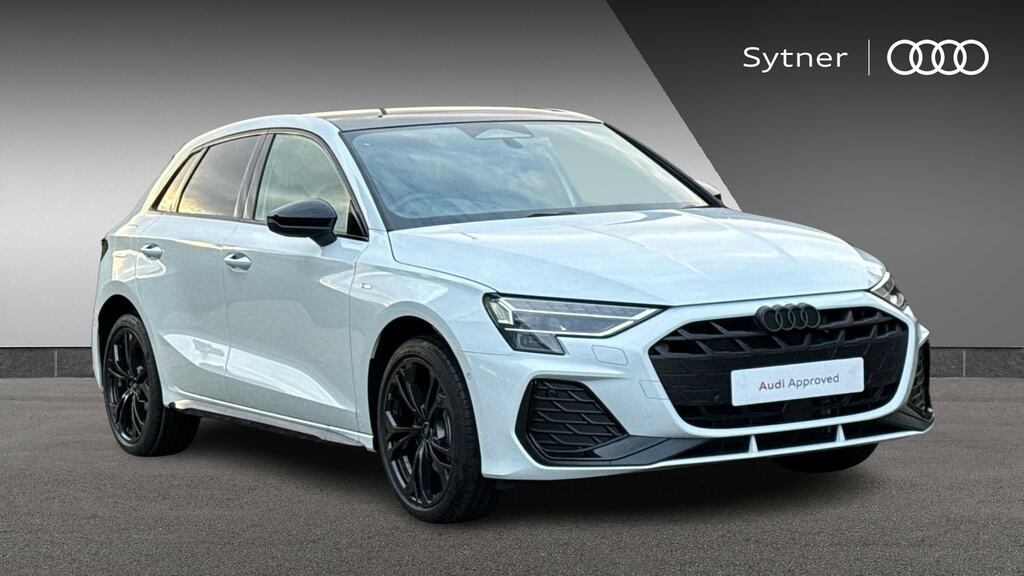 Audi A3 1.5 Tfsi E 204 Black Ed S Tronic Tech Pack White