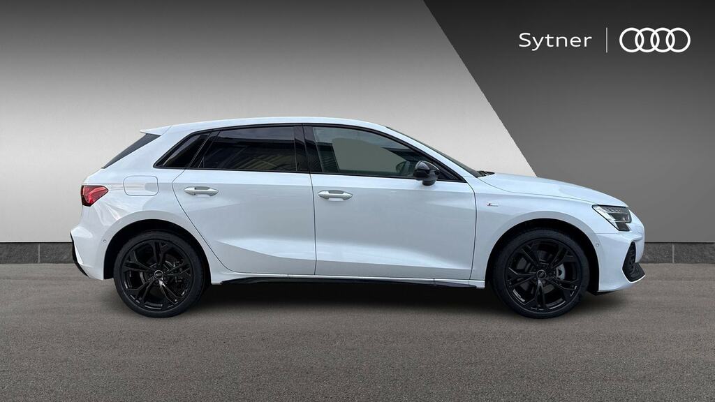 Audi A3 1.5 Tfsi E 204 Black Ed S Tronic Tech Pack YB75GRU White #4