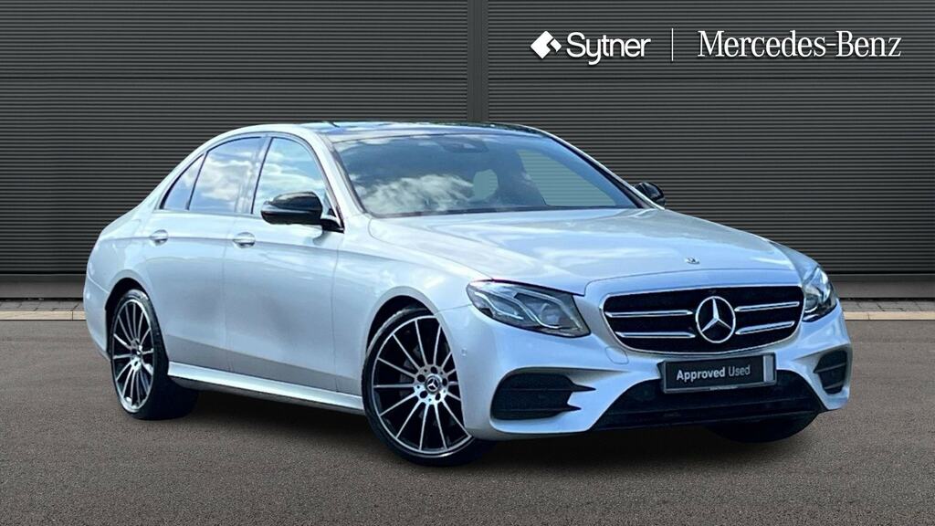 Mercedes-Benz E Class E220d Amg Line Night Edition Prem 9G-tronic Silver