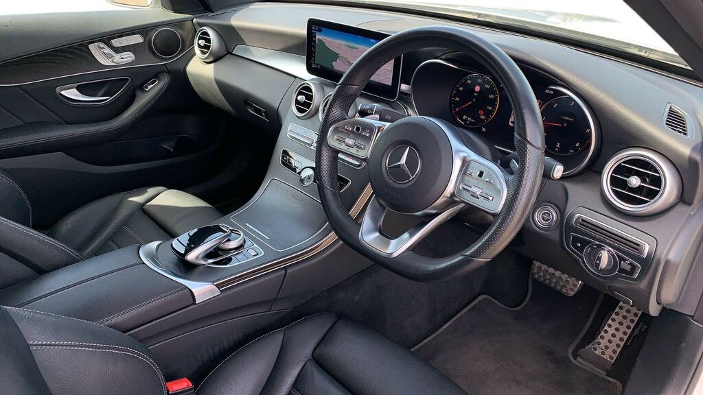 Mercedes-Benz C Class C220d Amg Line Premium 9G-tronic KS20EWN Silver #3