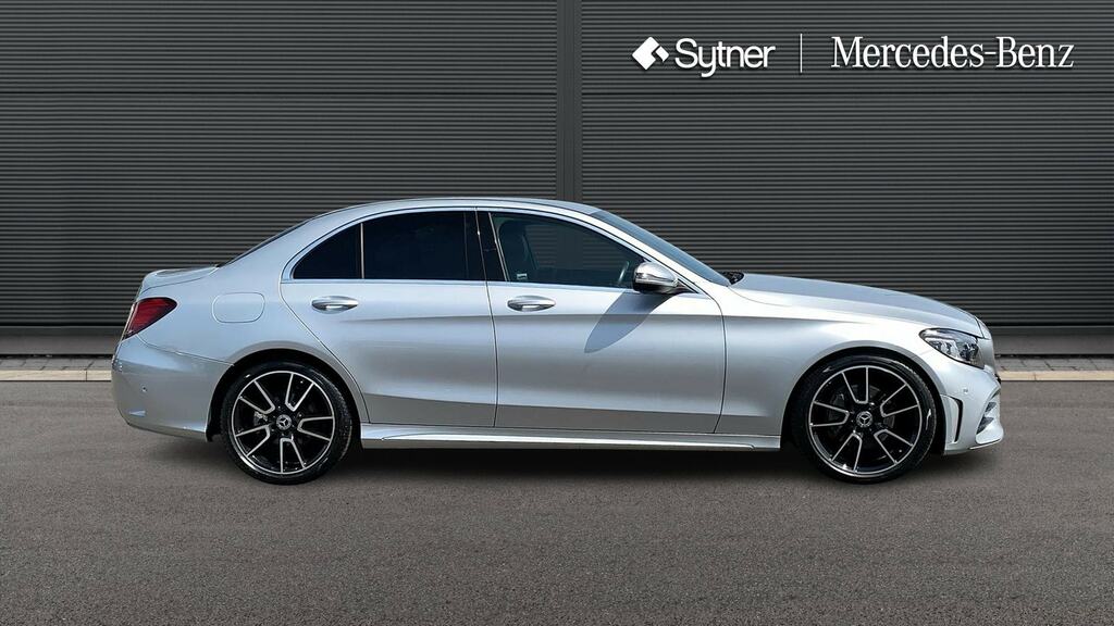 Mercedes-Benz C Class C220d Amg Line Premium 9G-tronic KS20EWN Silver #4