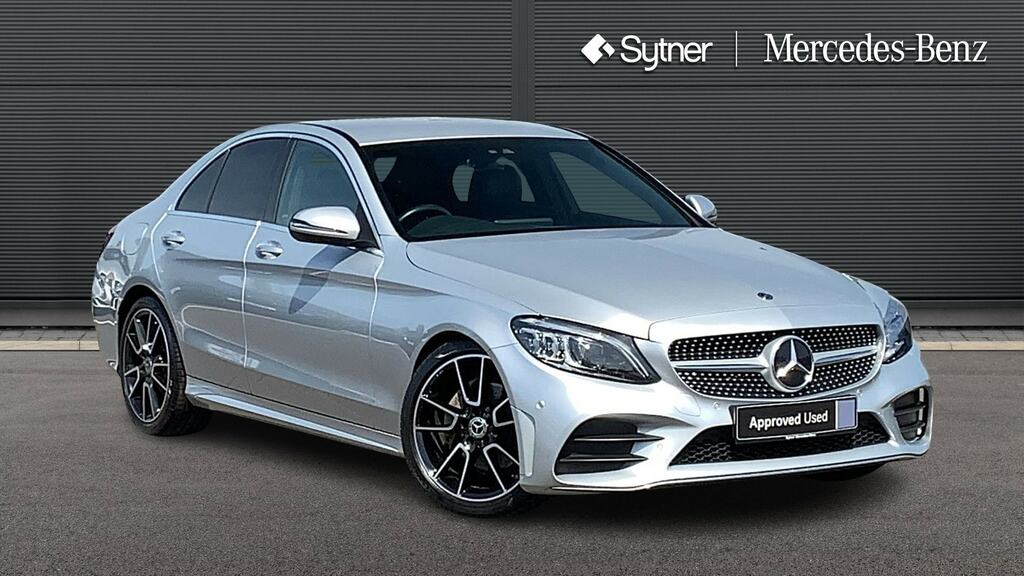 Mercedes-Benz C Class C220d Amg Line Premium 9G-tronic Silver