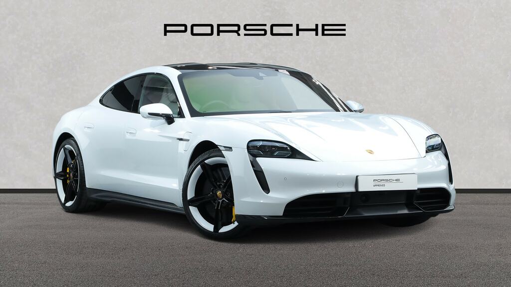 Porsche Taycan 560Kw Turbo S 93Kwh White
