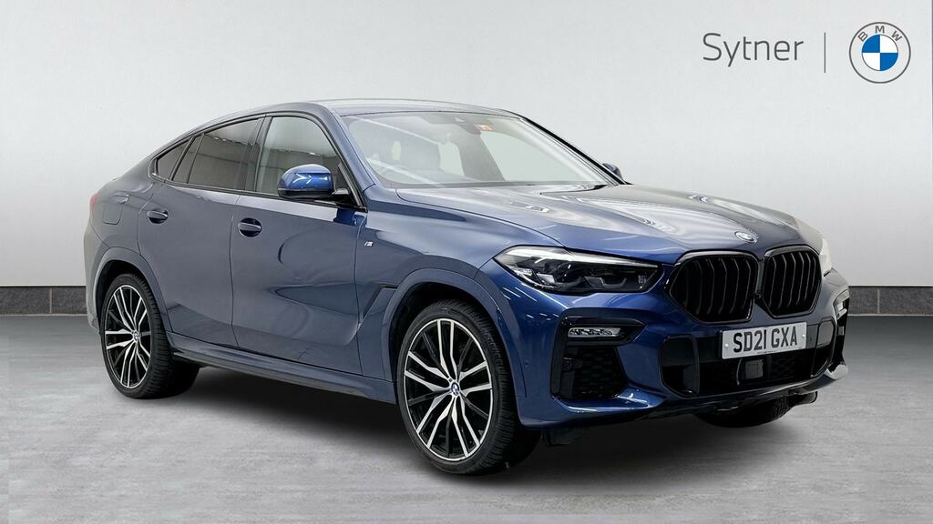 BMW X6 Xdrive30d Mht M Sport Step Techpro Pk Blue