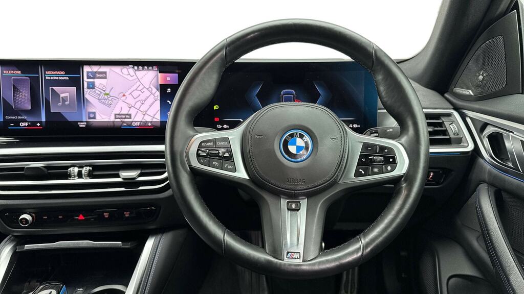 BMW i4 250Kw Edrive40 M Sport 83.9Kwh Techpro HX72XNZ Black #5