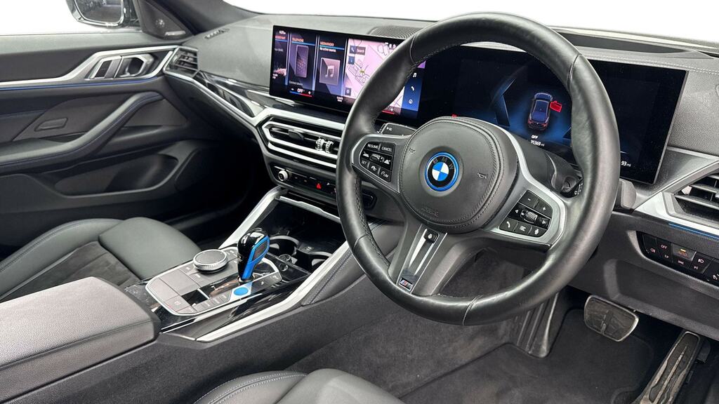BMW i4 250Kw Edrive40 M Sport 83.9Kwh Techpro HX72XNZ Black #6