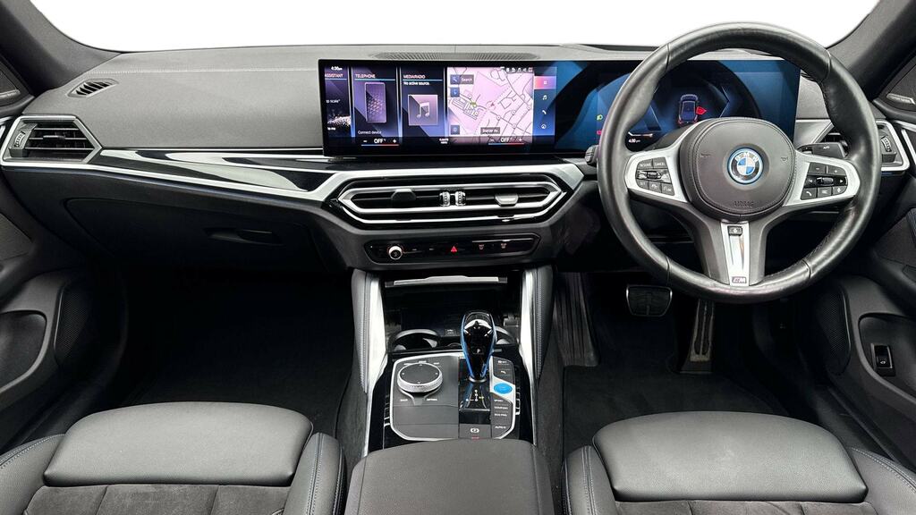 BMW i4 250Kw Edrive40 M Sport 83.9Kwh Techpro HX72XNZ Black #4
