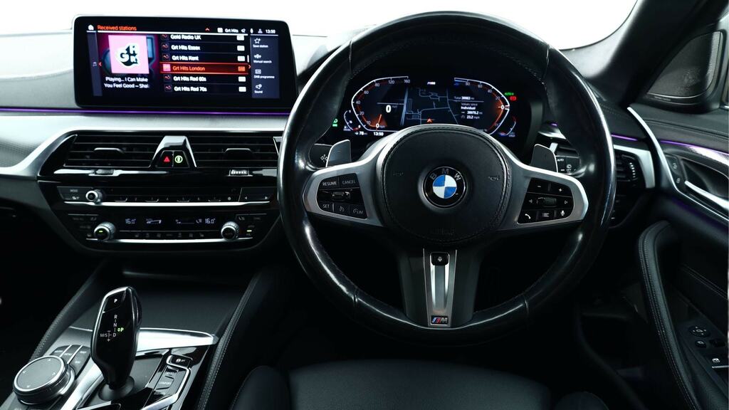 BMW 5 Series 520D Mht M Sport Step Techpro Pack GU72YCX Grey #5